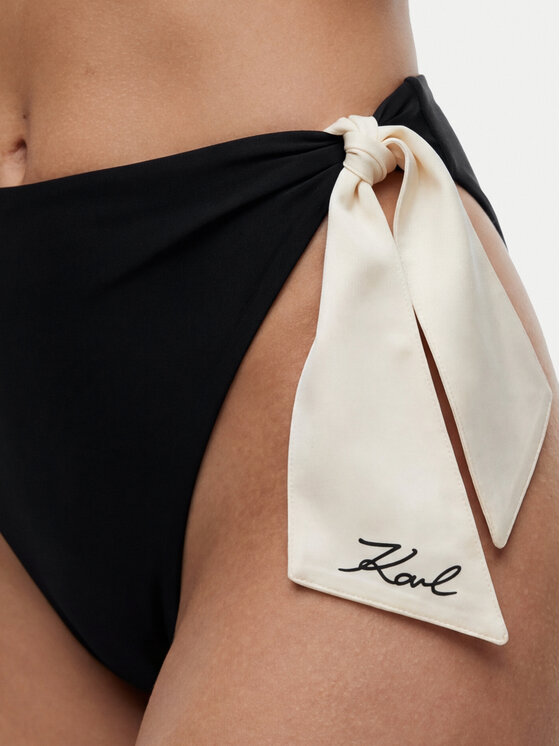 KARL LAGERFELD KARL LAGERFELD Низ від купальника B2W46028 Чорний