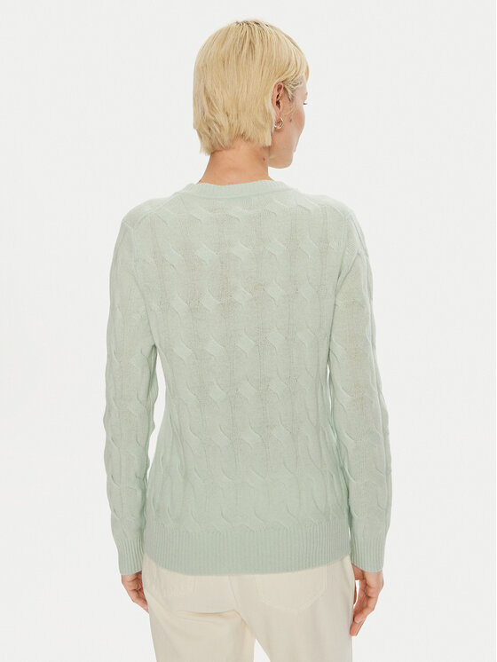 Tommy Hilfiger Tommy Hilfiger Pullover WW0WW43586 Grün Regular Fit