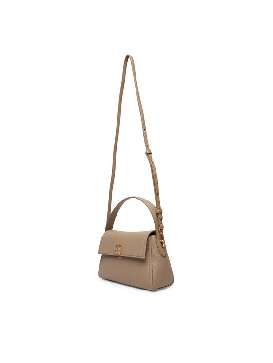 Calvin Klein Calvin Klein Táska Emblem Hw Pebble Shoulder Bag 25 LV04F3425G Bézs
