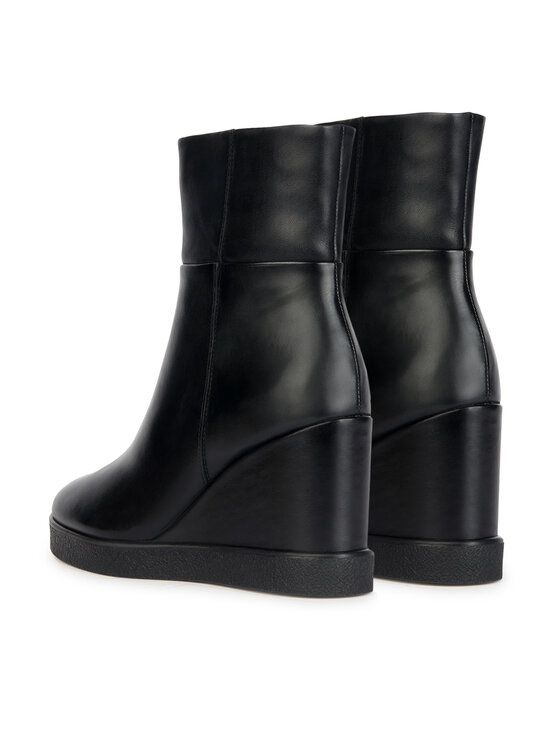 Geox Geox Botki D Elidea Wedge D36VQB 00043 C9999 Czarny