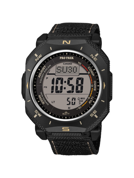 Casio Casio Hodinky PRG-69B-1ER Čierna