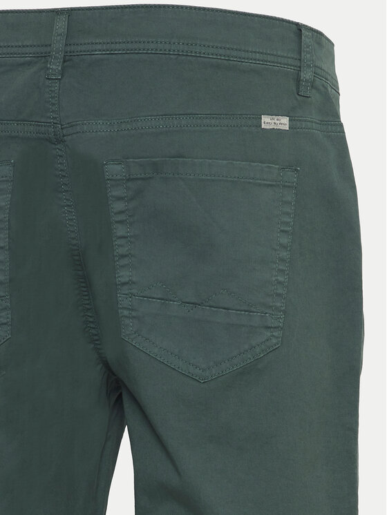 Blend Blend Šortky z materiálu 20716713 Zelená Slim Fit