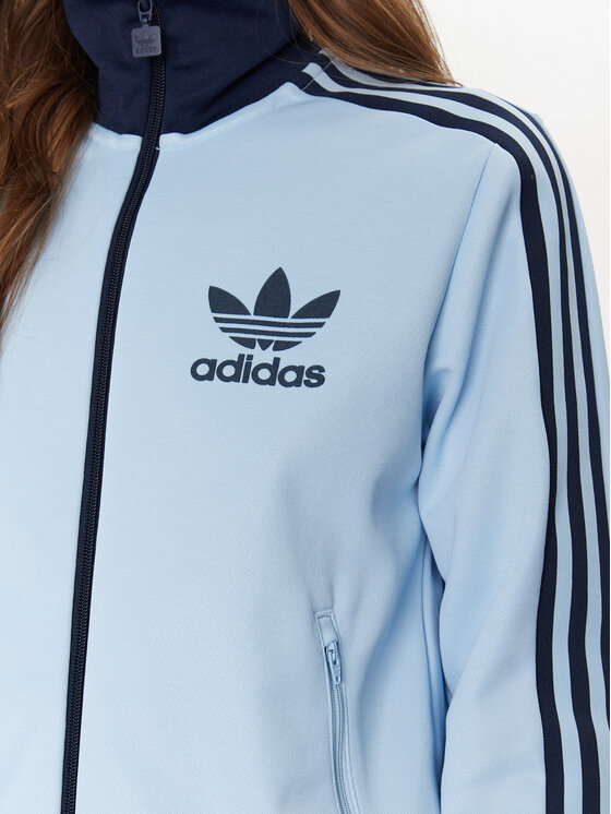 adidas adidas Μπλούζα Beckenbauer JC5805 Γαλάζιο Regular Fit