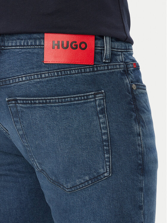 HUGO HUGO Jeansy HUGO 734 50561246 Niebieski Extra Slim Fit
