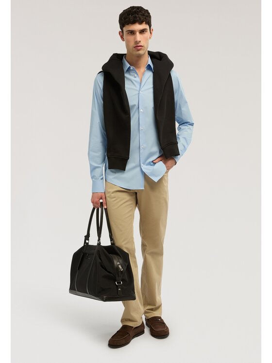 Trussardi Trussardi Koszula 5004N000052N004 Turkusowy Regular Fit
