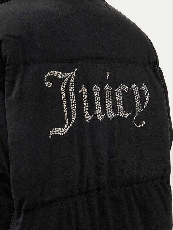 Juicy Couture Juicy Couture Télikabát Century JCOIJ225552 Fekete Relaxed Fit