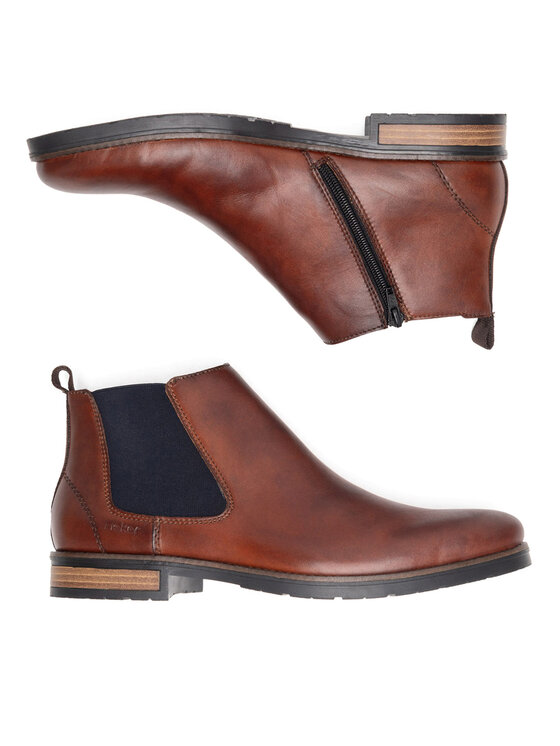 Rieker Rieker Polokozačky 14653-24 Hnědá