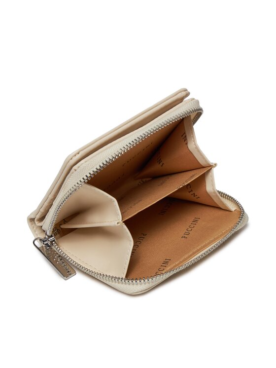 Puccini Puccini Portafoglio grande da donna BLP836A Beige