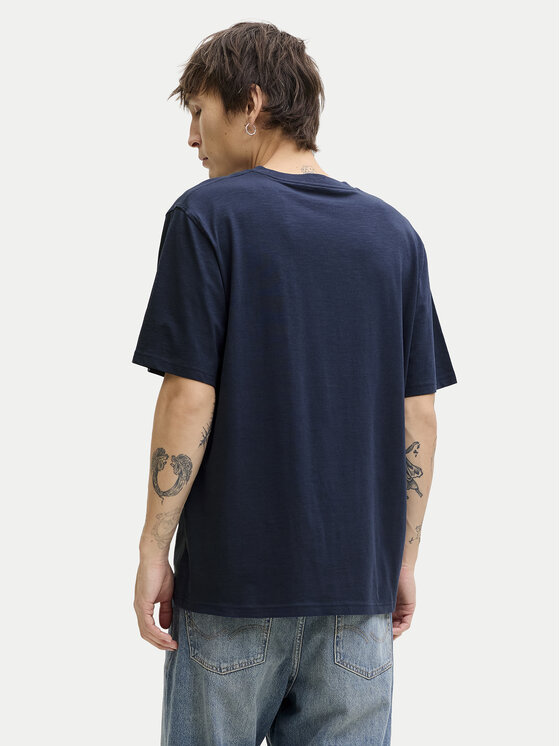 Jack & Jones Jack & Jones T-Shirt Dover 12288897 Granatowy Relaxed Fit