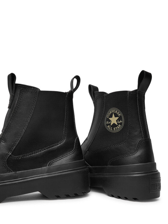 Converse Converse Chelsea Chuck Taylor All Star Lugged Leather Chelsea Boot A08453C Nero