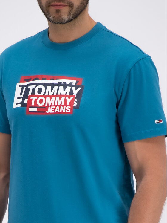 Tommy Jeans Tommy Jeans T-shirt DM0DM06498 Blu Regular Fit