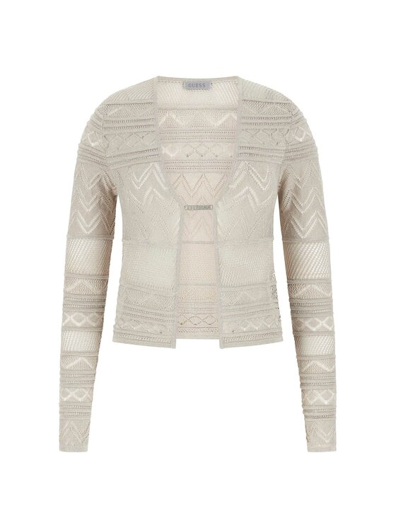 Guess Guess Sweter 174501 Biały Classic Fit