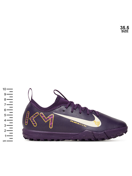 Nike Nike Čevlji za nagomet Jr Zoom Vapor 16 Academy Km Tf FQ8285 500 Vijolična