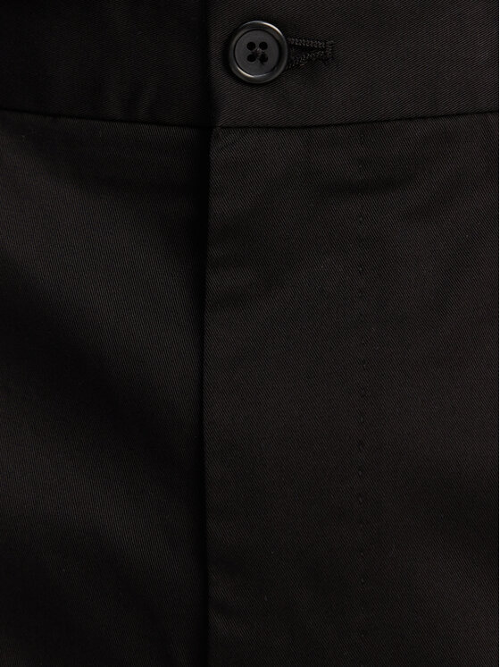 Dolce&Gabbana Dolce&Gabbana Medžiaginės kelnės GY6IET GI434 N0000 Juoda Regular Fit