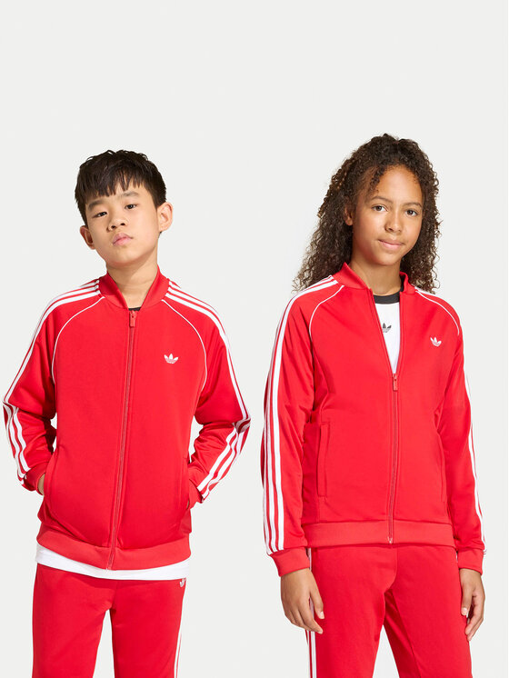 adidas adidas Bluză adicolor SST KE2857 Roșu Regular Fit