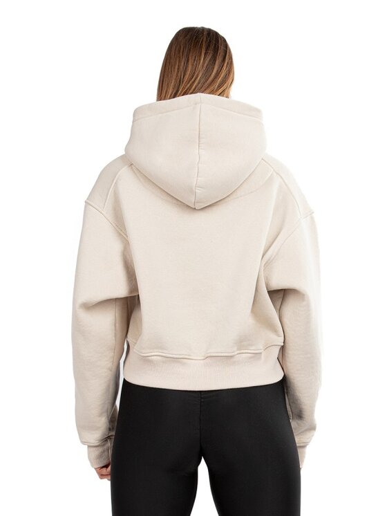 DKaren Sport DKaren Sport Bluza DK-K-B11 Beżowy Classic Fit