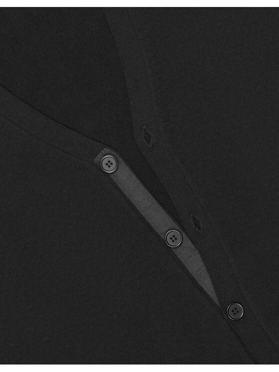 Borgio Borgio Kardigan cardano Czarny Classic Fit