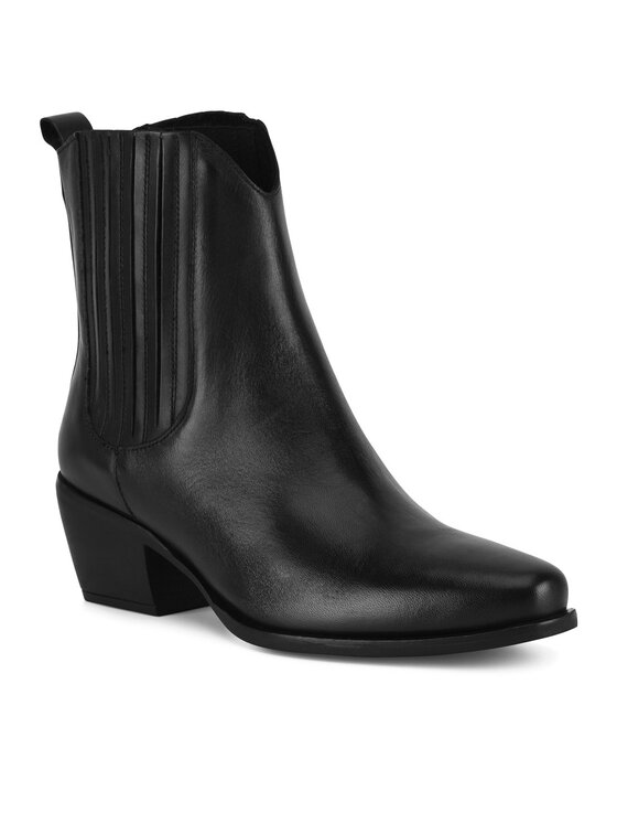 MEXX MEXX Polokozačky MICP1710443W PAZZ MEXICO Černá