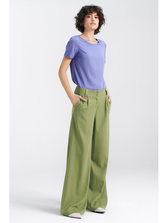 NIFE NIFE Halenka B160 Fialová Regular Fit