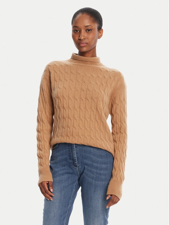 Marella Marella Dolčevita Aero 2523366094 Bež Regular Fit