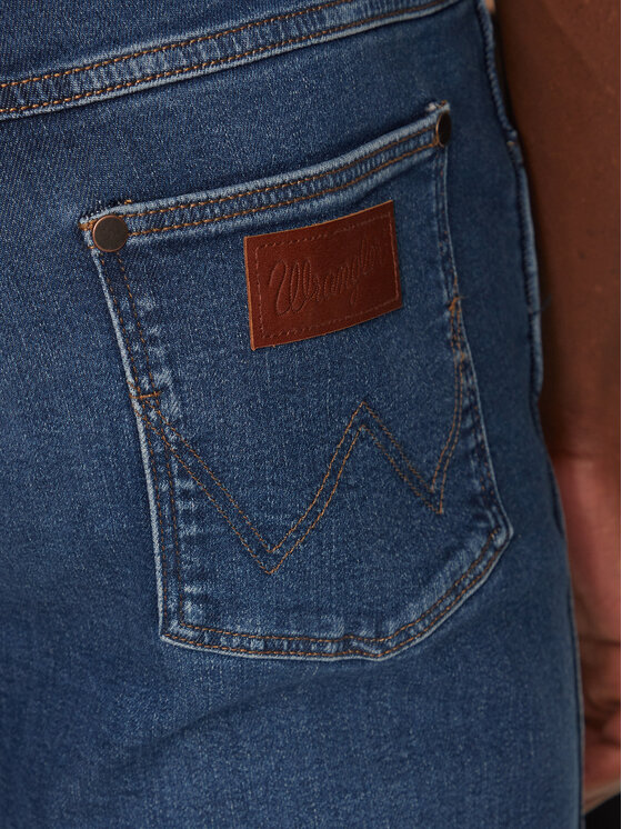 Wrangler Wrangler Jeansy Greensboro 112358221 Niebieski Straight Fit