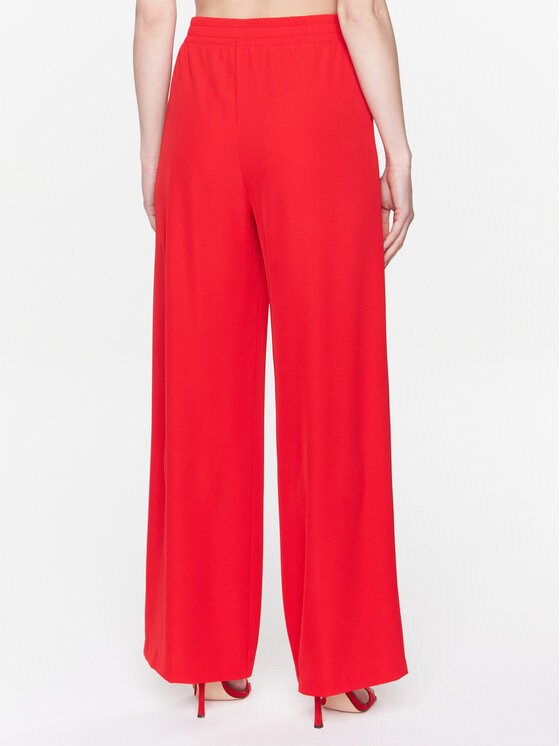 Pantaloni di tessuto NO1001 Rosso Regular Fit
