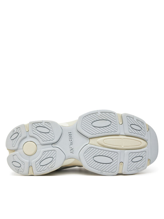 REPLAY REPLAY Sneakersy GWS9N .000.C0009T Srebrny