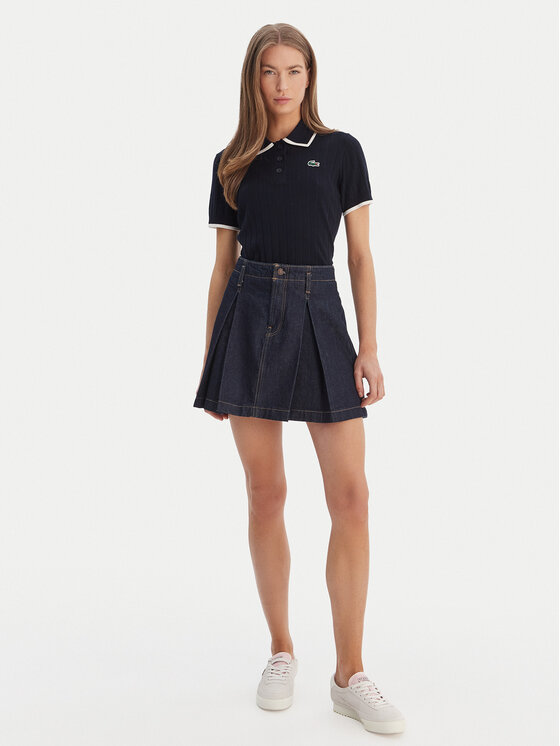 Lacoste Lacoste Polo majica AF9430 Mornarsko modra Regular Fit