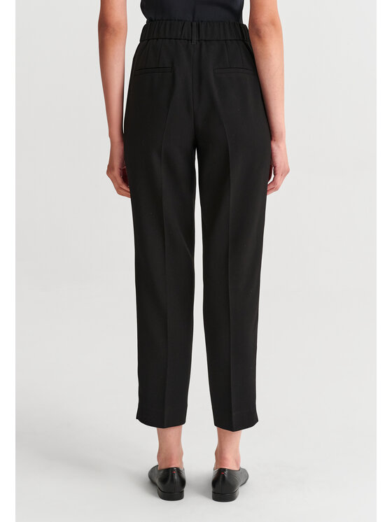 TATUUM TATUUM Bavlnené nohavice KOLIA Čierna Skinny Fit