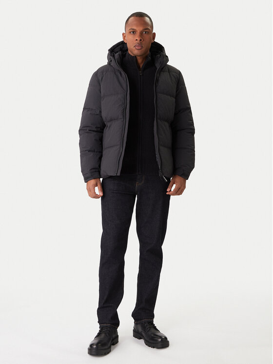 Mustang Mustang Winterjacke Oakfield 1017069 Schwarz Regular Fit