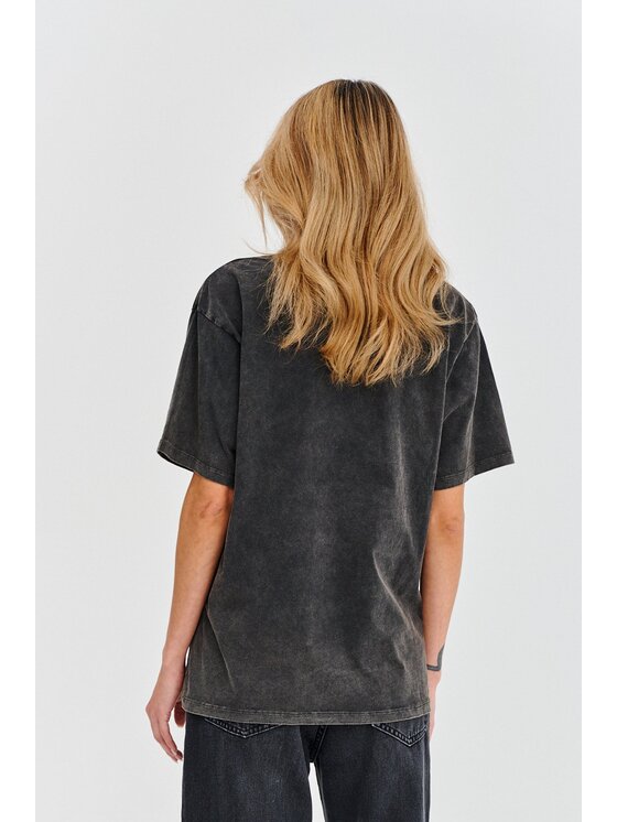 NAOKO NAOKO T-Shirt Tides of Pisces Czarny Regular Fit
