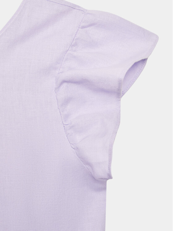 United Colors Of Benetton United Colors Of Benetton Sukienka codzienna 4BE7CV01A Fioletowy Regular Fit