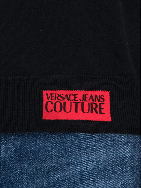 Versace Jeans Couture Versace Jeans Couture Sweater B5GUA817 Fekete Regular Fit