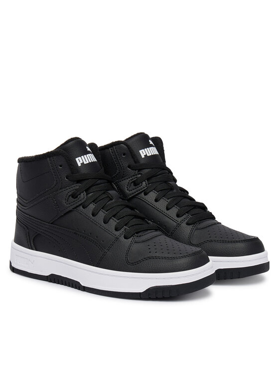 Puma Puma Sneakersy Rebound Slam Mid Wtr Jr 40880301 Czarny