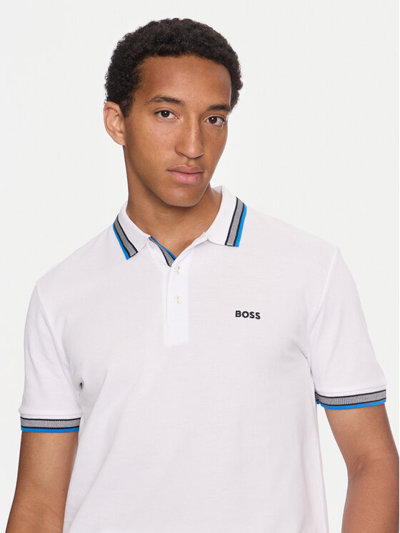 BOSS Boss Polo Paddy 50469055 Bijela Regular Fit