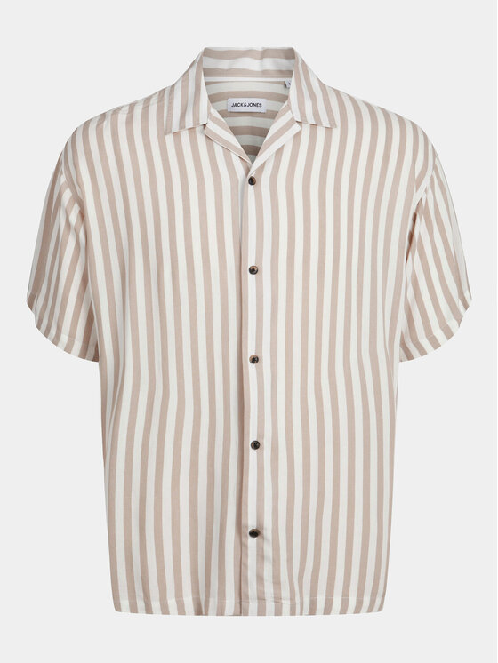 Jack&Jones Jack&Jones Košulja Jeff 12249367 Bež Relaxed Fit