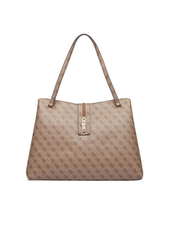 Guess Guess Kabelka Yvonne Logo Travel TWLB23 78024 Hnědá