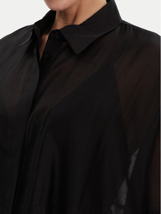 ACCESS FASHION ACCESS FASHION Hemd 53-7068-104 Schwarz Loose Fit