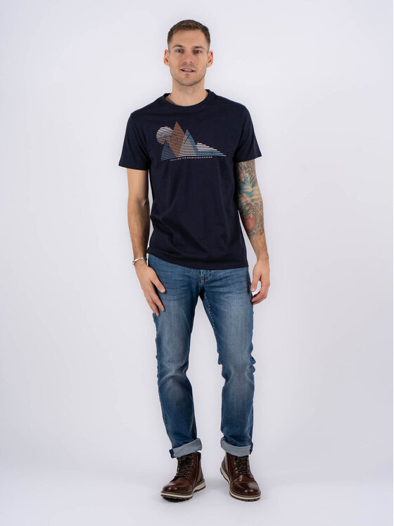 Marcus Marcus T-shirt Draco Nero Regular Fit