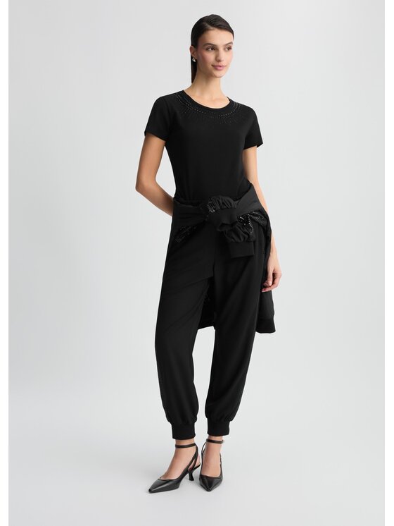 Liu Jo Liu Jo T-shirt TA5214JS003M9288 Nero Regular Fit