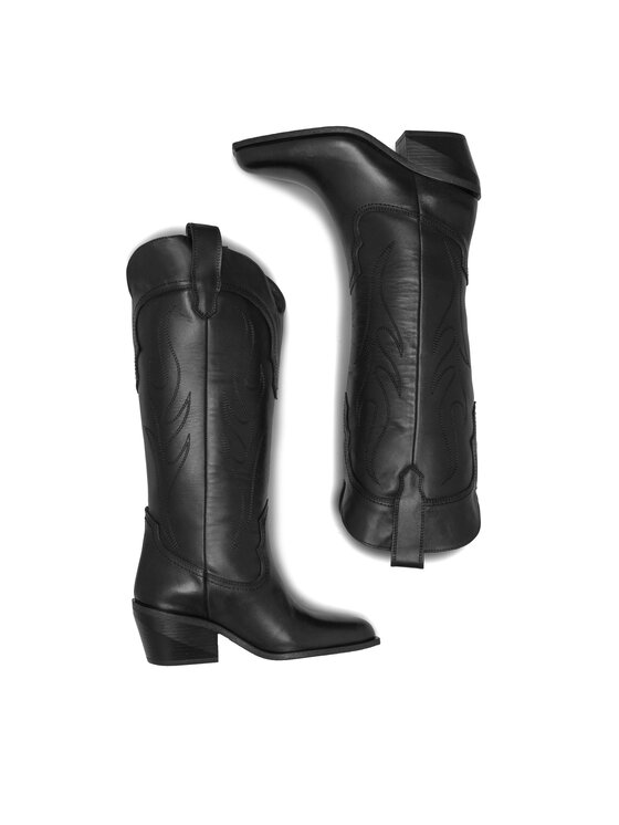 Badura Badura Каубойски обувки ALMADA-5020 Черен