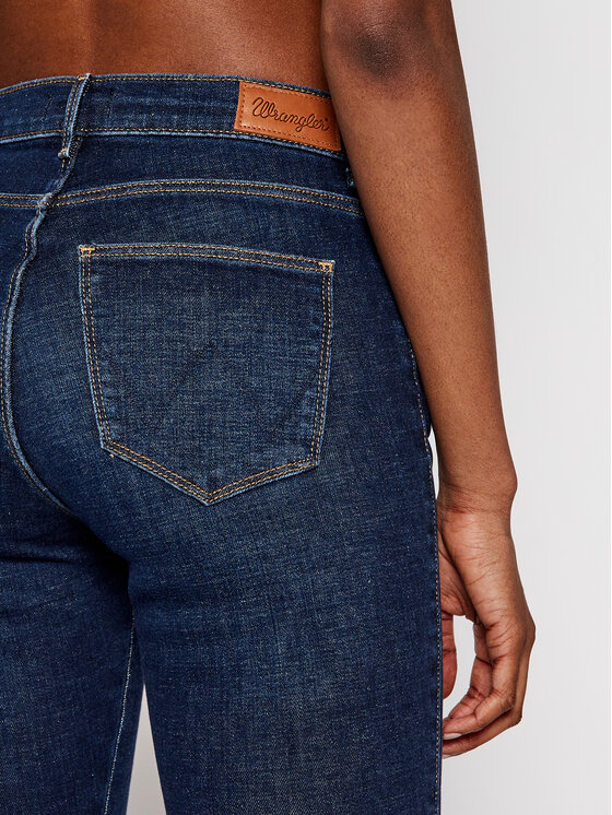 Wrangler Wrangler Jeans Body Bespoke W27HVH78Y 112128134 Blu scuro Skinny Fit