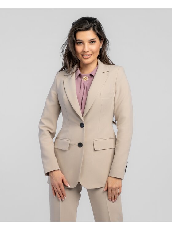 Salme Salme Garnitur Martyna Brązowy Regular Fit