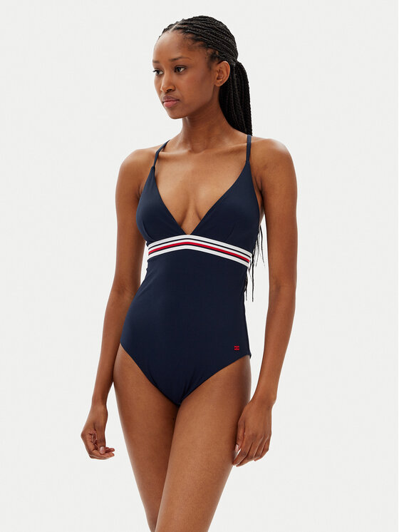 Tommy Hilfiger Tommy Hilfiger Női fürdőruha UW0UW05847 Sötétkék