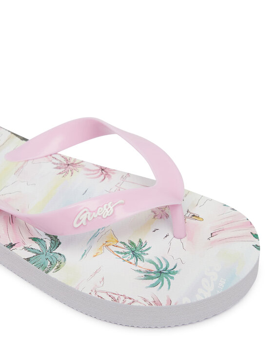 Guess Guess Žabky J6GZ25 WO780 Světle růžová