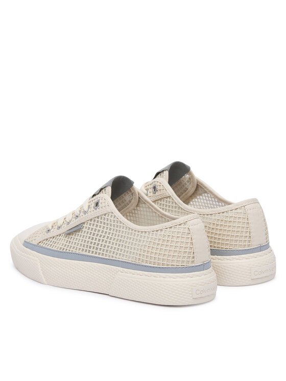 Calvin Klein Calvin Klein Sneakers Vulc Laceup Low Raffia HW0HW03082 Μπεζ