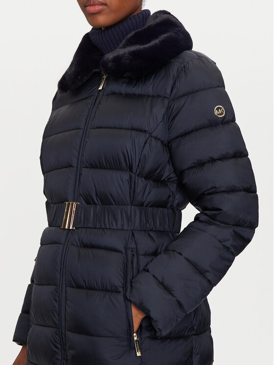 MICHAEL Michael Kors MICHAEL Michael Kors Žieminė striukė 77B6597M42 Tamsiai mėlyna Slim Fit