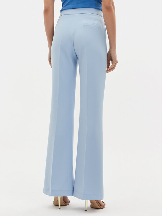 Maryley Maryley Текстилни панталони 24EB587/43MA Светлосиньо Relaxed Fit