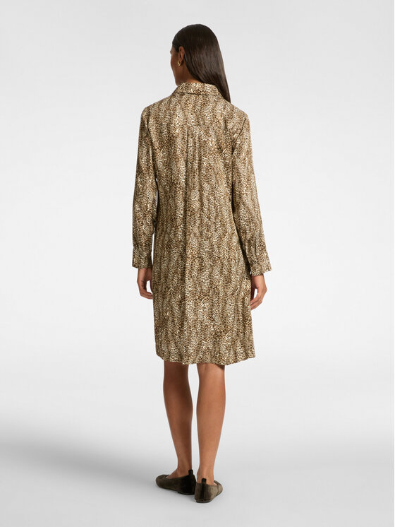 Elena Mirò Elena Mirò Vestito da giorno 7424P100228N001 Marrone Regular Fit