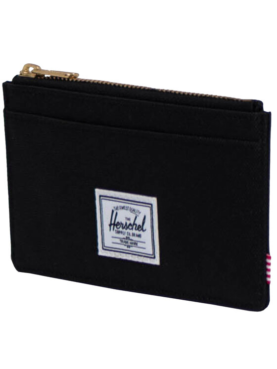 Herschel Herschel Portafoglio piccolo da uomo Herschel Oscar Large Cardholder Wallet Nero